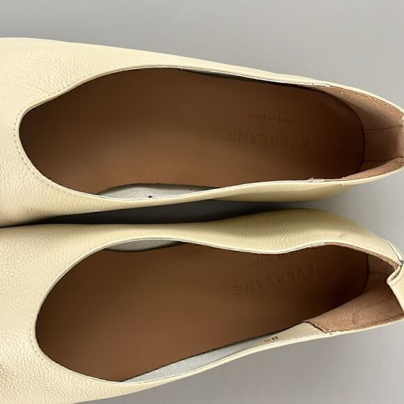 New Everlane The Italian Leather Day Glove Cream Size 8.5 - Picture 5 of 15